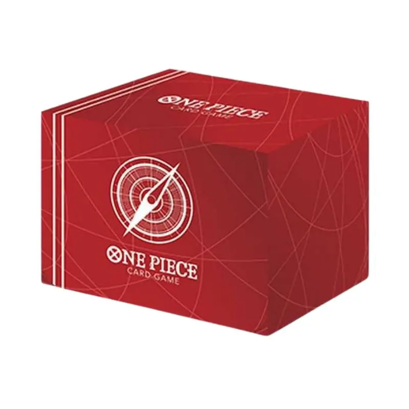 One Piece Card Game - Clear Card Case - Standard Red