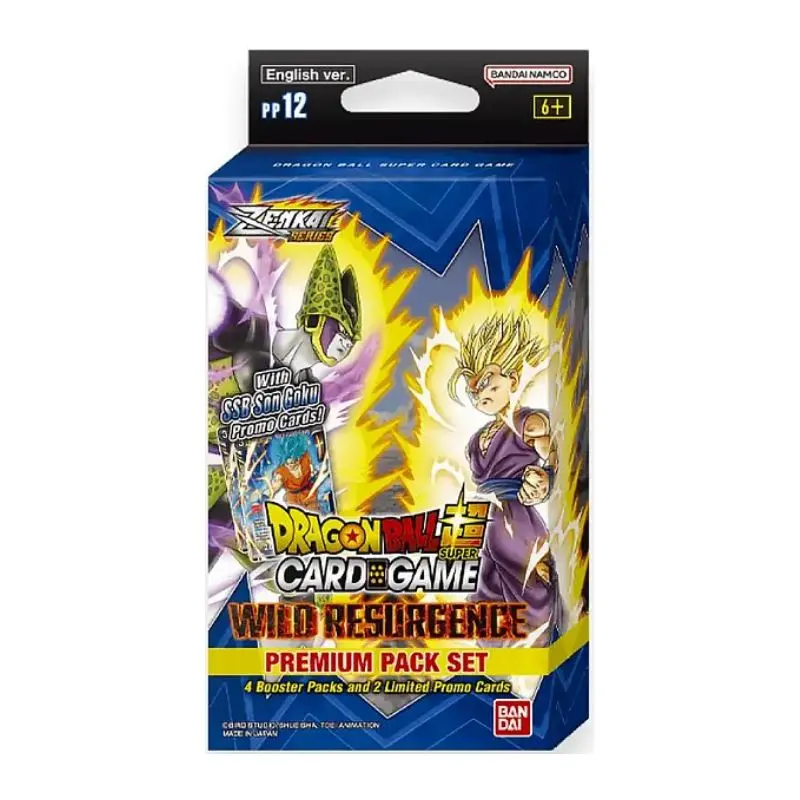 DragonBall Super Card Game - Zenkai Series Set 04 Premium Pack PP12