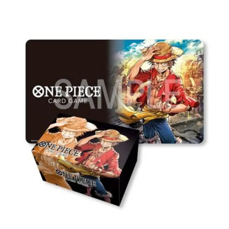 One Piece Card Game - Playmat and Storage Box Set - Monkey.D.Luffy
