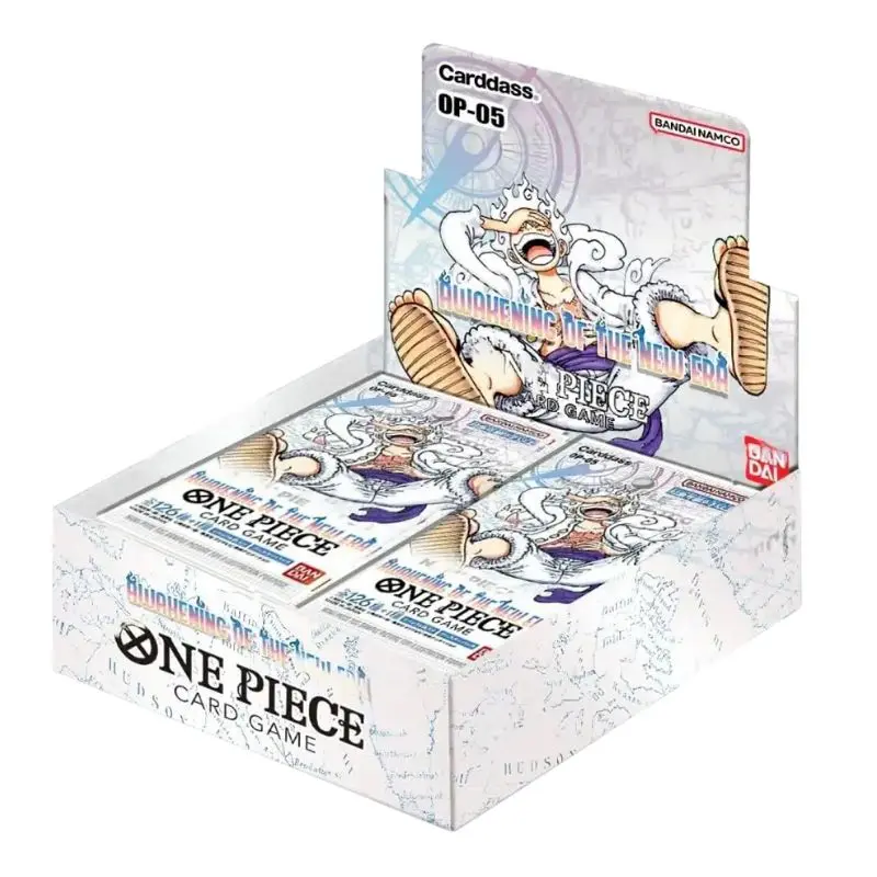 One Piece Card Game OP05 Booster Display