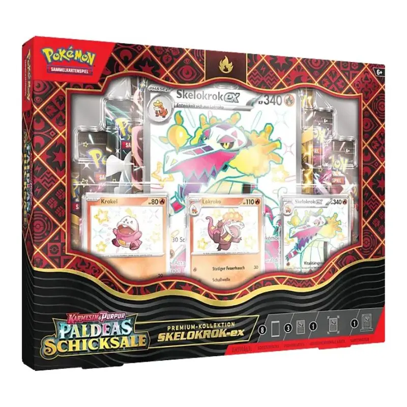 Pokemon - SV4.5 Scarlet & Violet Paldean Fates Pokémon ex Premium Collection