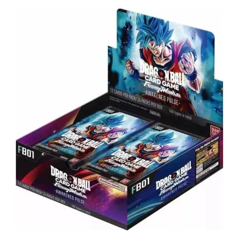 DragonBall Super Card Game - Fusion World FB01 Booster Display
