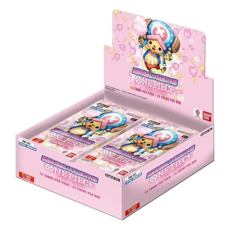 One Piece Card Game - Memorial Collection EB-01 Extra Booster Display