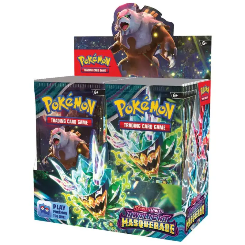 PKM - Scarlet & Violet 6 Twilight Masquerade Booster Display