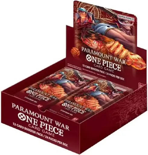One Piece Card Game - Paramount War- OP02 Booster Display