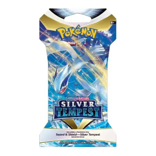 Pokemon - Sword & Shield 12 Silver Tempest Sleeved Booster