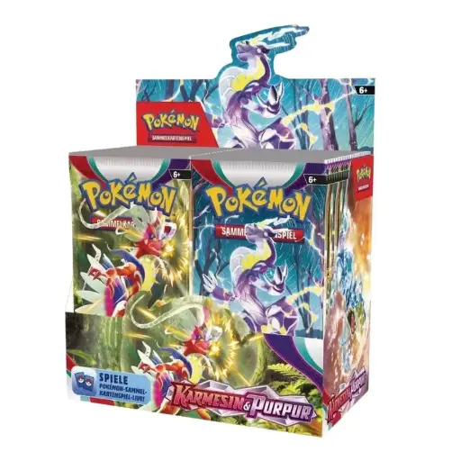 Pokemon - Karmesin & Purpur Booster Display