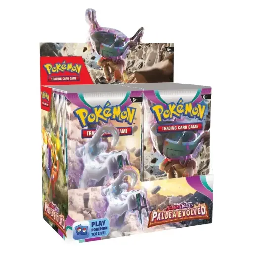 Pokemon - Scarlet & Violet 2 - Paldea Evolved Booster Display