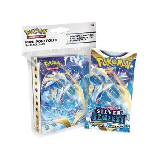 Pokemon - Sword & Shield 12 Silver Tempest Mini Portfolio