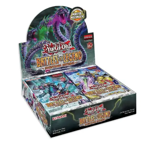 YuGiOH - Battles of Legend: Monstrous Revenge Booster Display