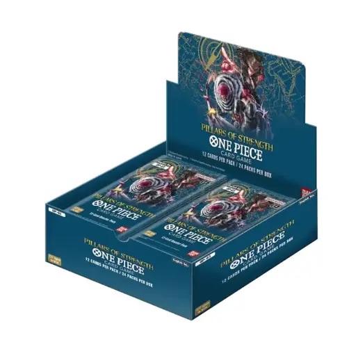 One Piece Card Game -Pillars Of Strength- OP03 Booster Display