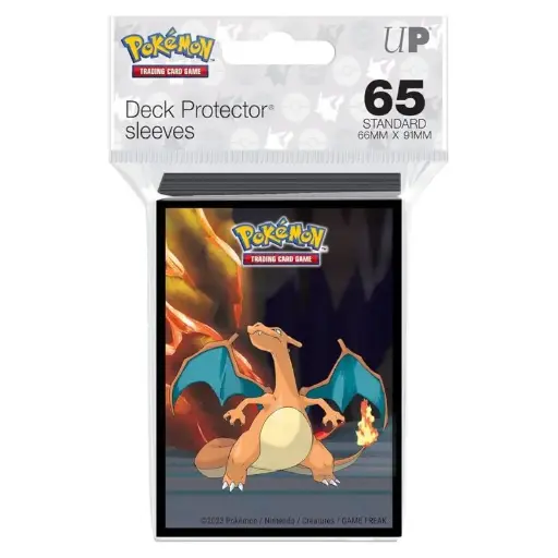 UP - Gallery Series: Scorching Summit 65ct Deck Protectors for Pokémon