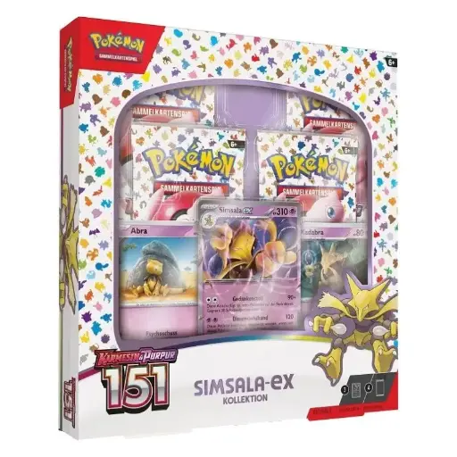 Pokemon - Scarlet & Violet 151 – Alakazam ex Box