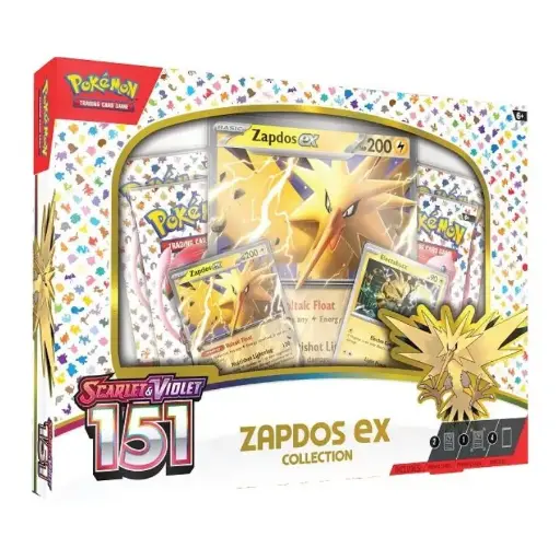 Pokemon - Scarlet & Violet 151 – Zapdos ex Box