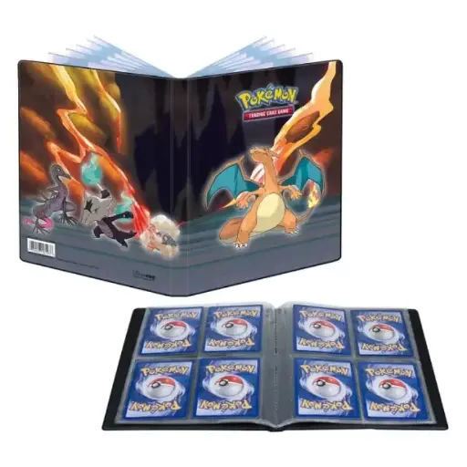 UP - Gallery Series: Scorching Summit 4-Pocket Portfolio for Pokémon
