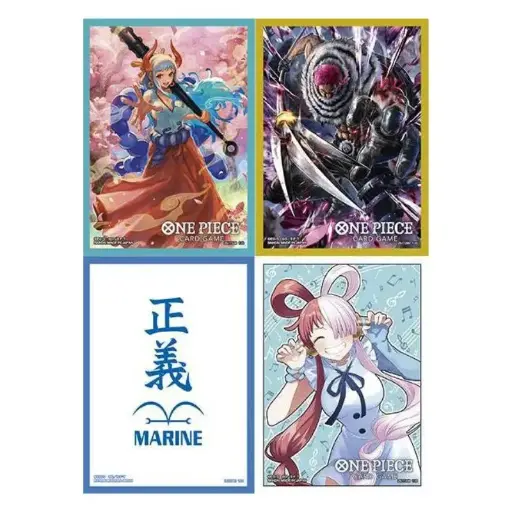 One Piece Card Game - Official Sleeve 3 Assorted 4 Kinds Sleeves