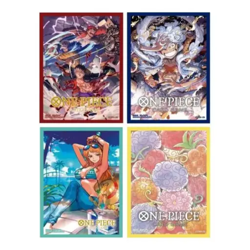 One Piece Card Game - Official Sleeve 4 Assorted 4 Kinds Sleeves
