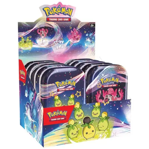 Pokemon - SV4.5 Scarlet & Violet Paldean Fates Mini Tin Display