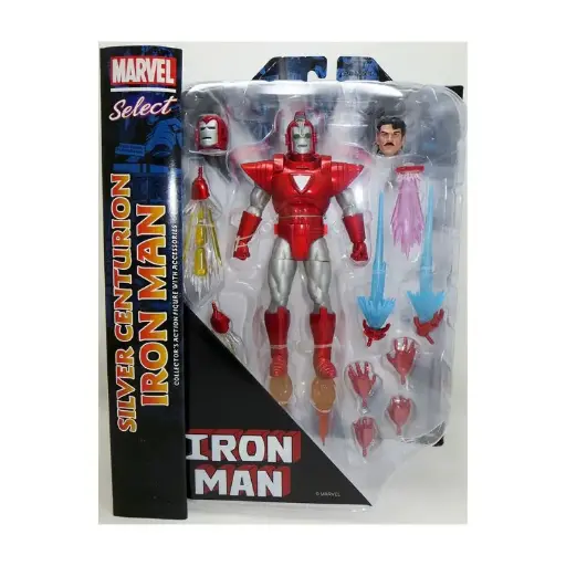 Marvel Silver Centurion Iron Man AF