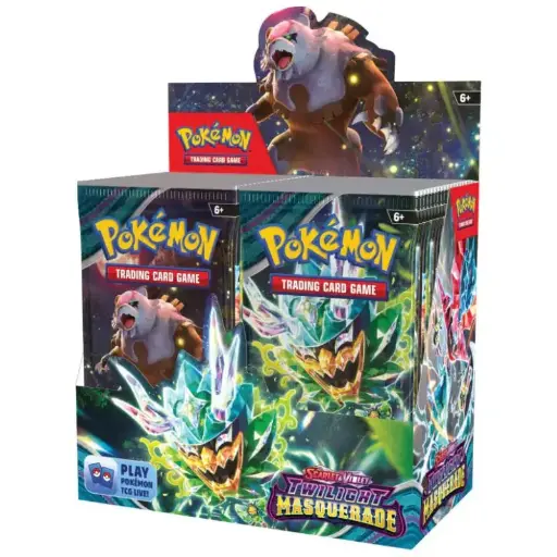 PKM - Scarlet & Violet 6 Twilight Masquerade Booster Display